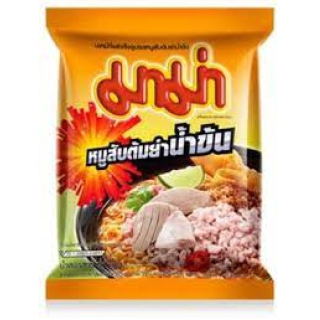 มาม่า - รสน้ำตกหมูเข้มข้น,MAMA酸臘肉碎濃湯麵